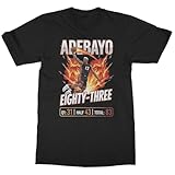 Omufisa Adebayo 83 Points Tribute Eighty-Three Bam Graphic Unisex T-Shirt (Black, 5X-Large)