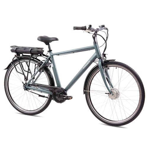 TRETWERK - 28 Zoll E-Bike Herren Pedelec - Mystic grau - E-Citybike...