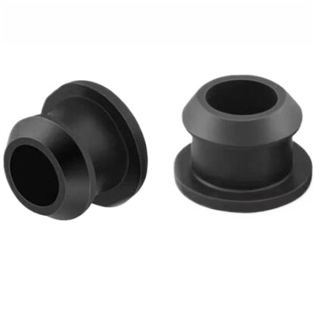 Zatrzaskiwane Silikonowe Zatyczki Typu T, Okrągłe Wkładki Rurowe Czarne Stożkowe Uszczelniające 20szt(13.5mm)