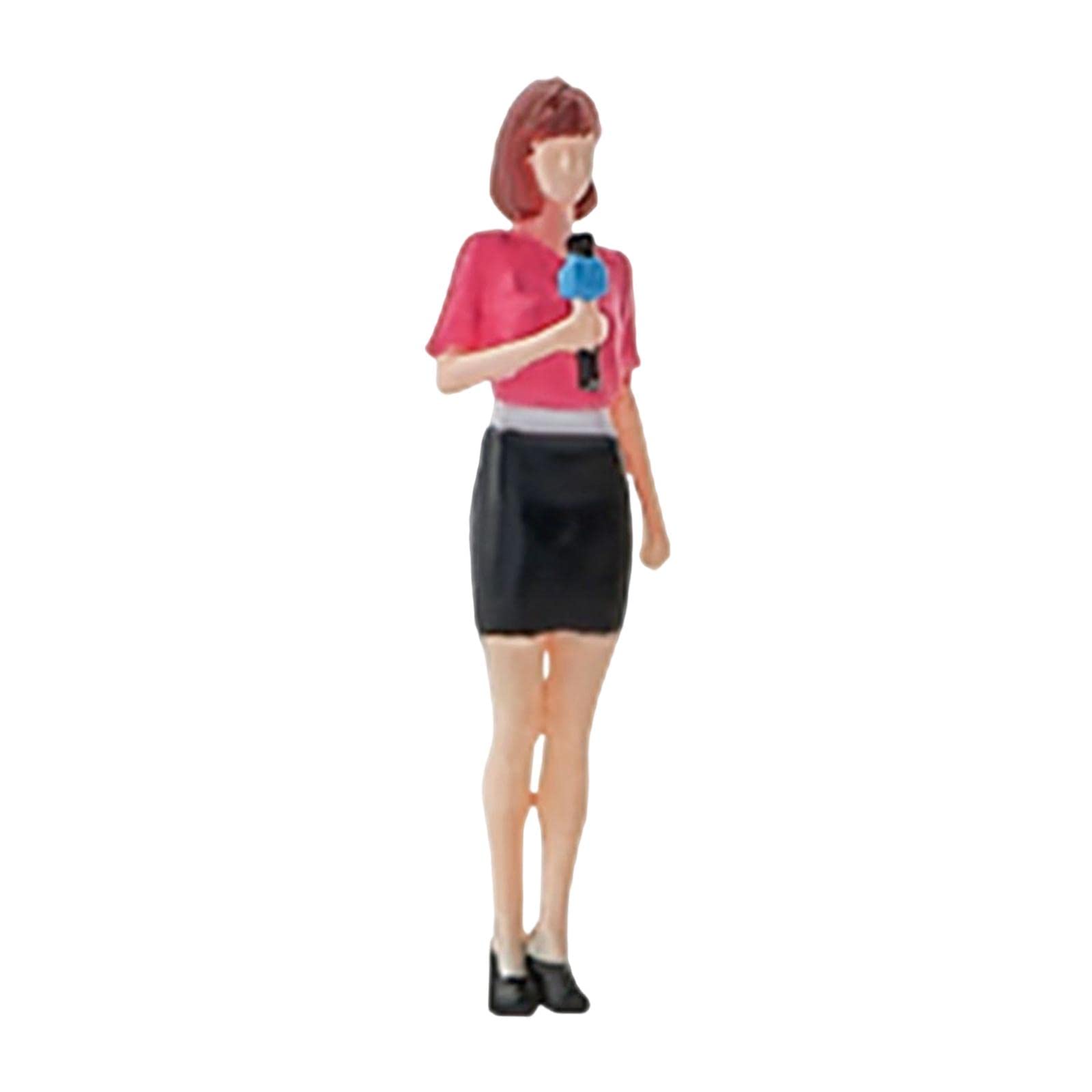 Resin 1/64 Models People Figures Collectibles Train Railway Decoration Female Reporter|Toys & Hobbies|Diecast & Toy Vehicles|Cars, Trucks & Vans|Contemporary Manufacture-picture-10