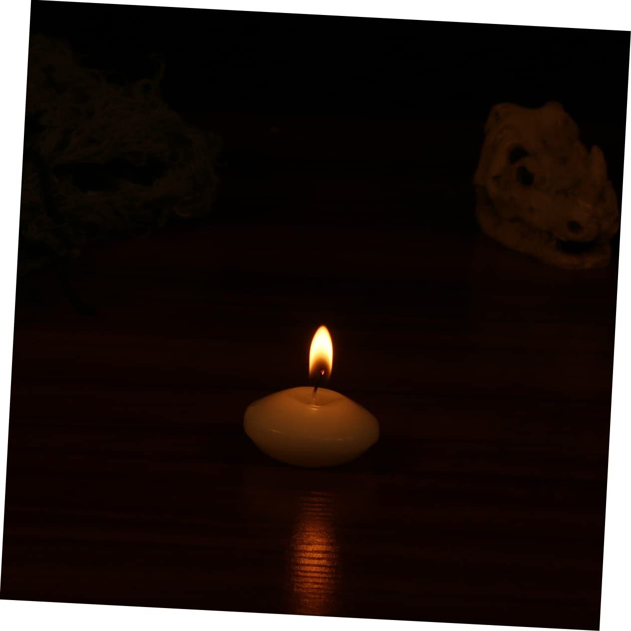 Zerodeko 50pezzi Galleggianti Per Matrimoni e Feste Decorazioni Eleganti Per Festivi e Cenoni Natale Romantiche Per Atmosfera Magica e Illuminazione