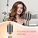 AFDD Large 3 Inch Round Volumizing Brush for Dyson Airwrap HS01/HS05, Gold, for All Hair Type