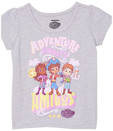 Nickelodeon Girls Santiago of The Seas Lorelai & Amigos Toddler Tee2