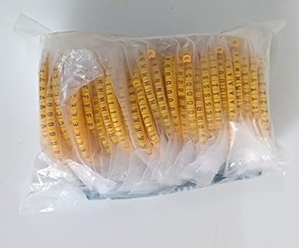 PVC Ferrules (Alphabet A-Z Cable) 1 mm