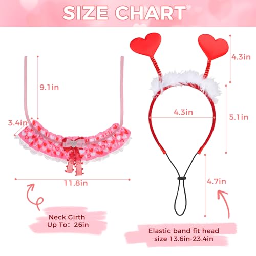 Set Disfraz Valentine para Perros Pequeños y Medianos miniatura 5