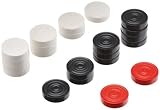 15cm x 11cm x 3cm Weible 12420 - Carrom-Spielsteine