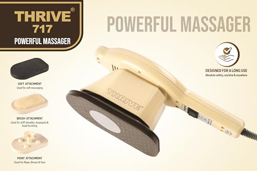 Image of THRIVE 717W Powerful Handy Massager - COMBINED MOTION VARIATION - HIGHLY EFFECTIVE - HOT & COLD - VERY EFFICIENT