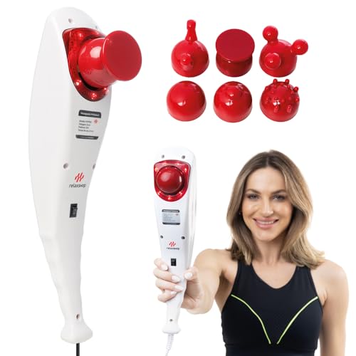 Massageador Elétrico Profissional Infravermelho Vibratório Percussão Relaxamento (110, Volts)