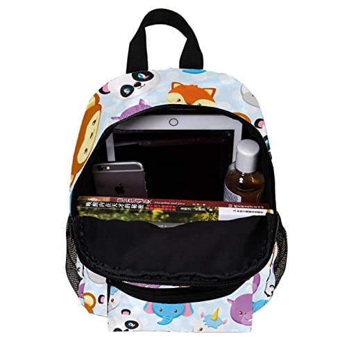 Sac à dos pour garçons et filles géométrique 30 cm multicolore - 5