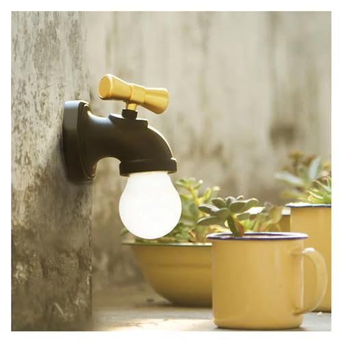 Lampe murale pour robinet et jardin pour créer une ambiance lumineuse sur la terrasse