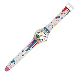 8 milimetros calendario Día y fecha correa ajustable