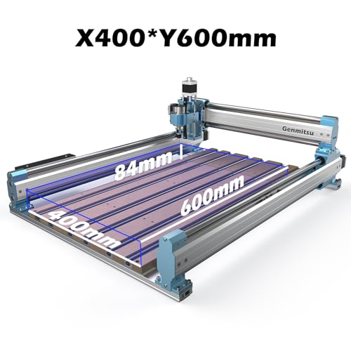 Table hybride Genmitsu 4060 en aluminium mdf robuste pour fraiseuse cnc