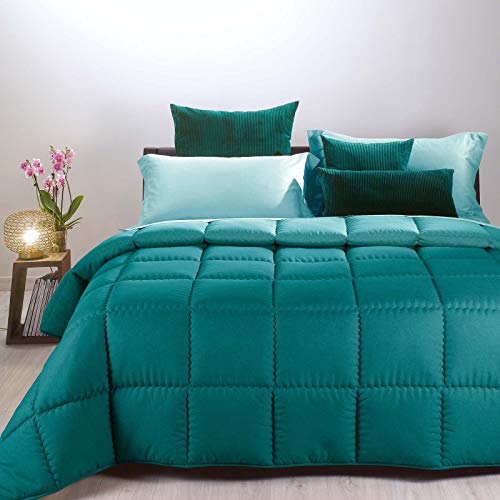 Caleffi - Trapunta Modern Tinta Unita Matrimoniale Anice