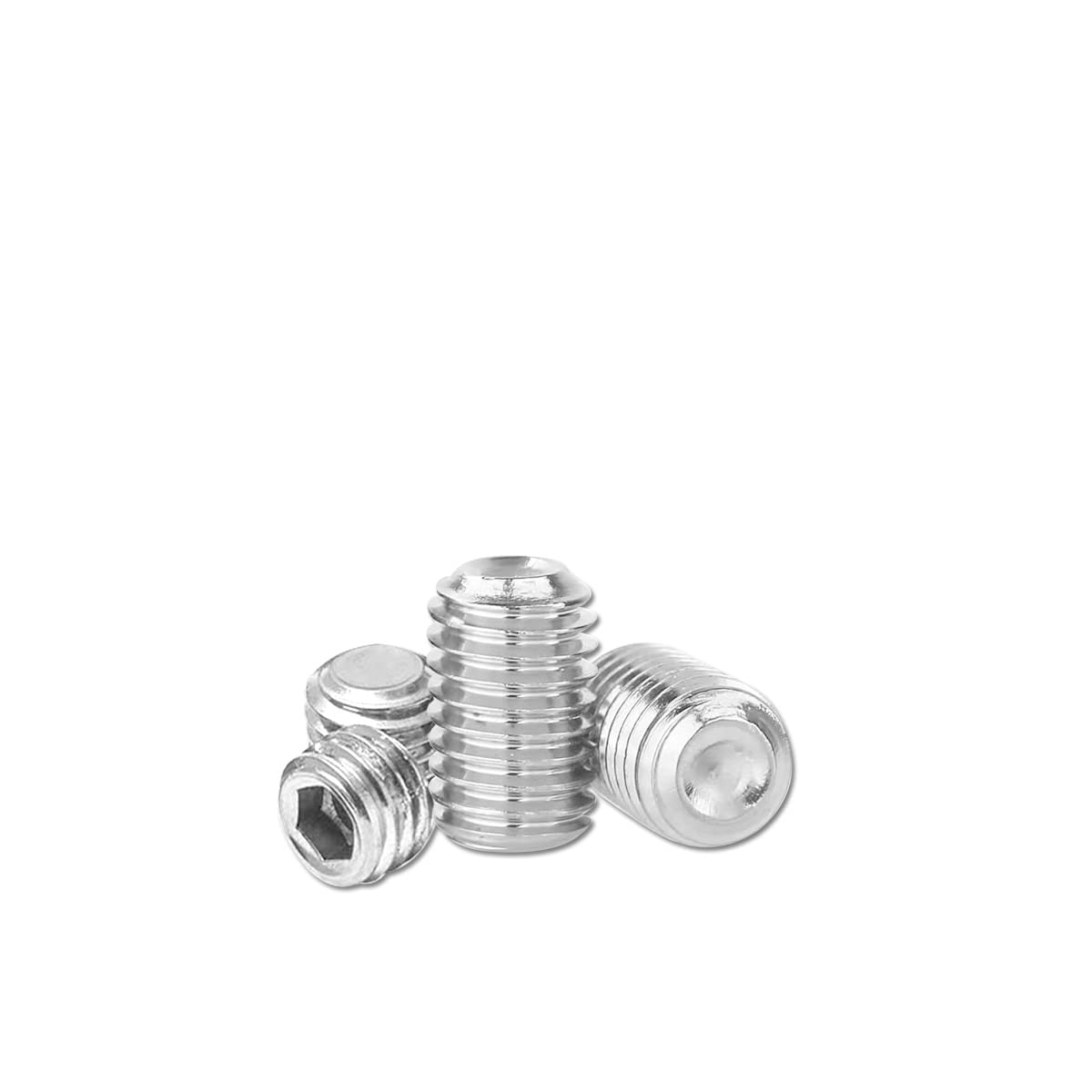 MFLAMO 4-40 x 1/8" Hex Socket Cap Screw, 15Pcs