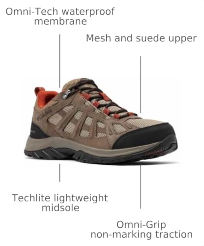 Image of Columbia Mens Redmond Iii WaterproofHiking Shoe