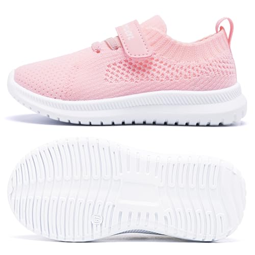 Toddler Boy Girl Shoes Breathable Walking Sneakers Mesh Running Shoes Tennis Barefoot Shoes(Toddler)4