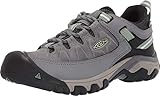 KEEN Women's Targhee 3 Low Height Waterproof Hiking Shoe, Bleacher/Duck Green, 8.5 US