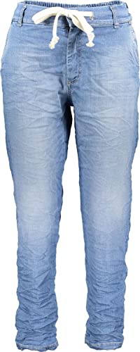 Please DDNOW Jeans Joggpants blu Denim P0X1 BQ2E13-P0XT, Größe:L