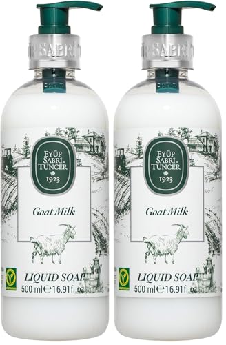 Doğal Zeytinyağli Sıvı Sabun Keçi Sütü (500 ml) 2'li set