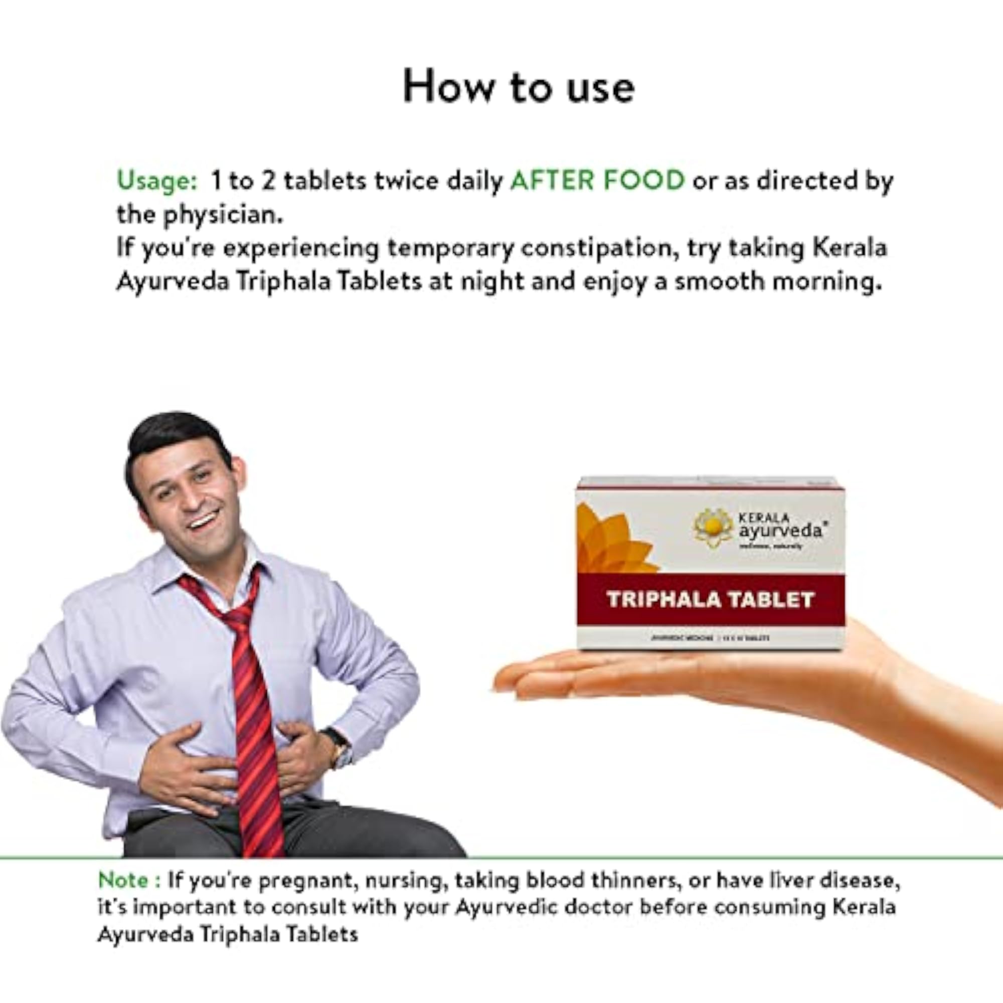 Kerala Ayurveda Triphala Tablet 100 Tablets