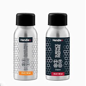 Nano Glass Coating Rain Deflector Hendlex Glass Pro 50 ml Autoruiten Nano Sealant Ruitenreiniger Lotus Effect (50 ml + 50 ml)