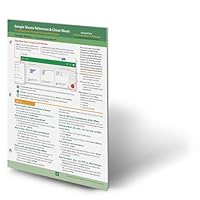 Google Sheets Reference and Cheat Sheet: The unofficial cheat sheet reference for Google's free online spreadsheet application 1939924456 Book Cover