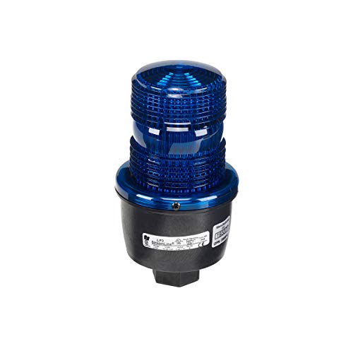 80% Off Discount Federal Signal Low Profile Warning Light, Strobe, Blue