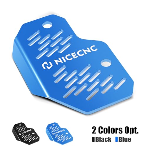 NICECNC Blaue hintere Hauptzylinder-Schutzabdeckung, Compatible with Yamaha Raptor 700 YFM700 2013 2015-2024, Raptor 700 YFM700R 2006 2007 2008 2014, YFZ450R 2009-2024, YFZ450X 2010 2011 Siehe