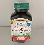 Jamieson Calcium Magnesium with Vitamin D3, 365 Caplets