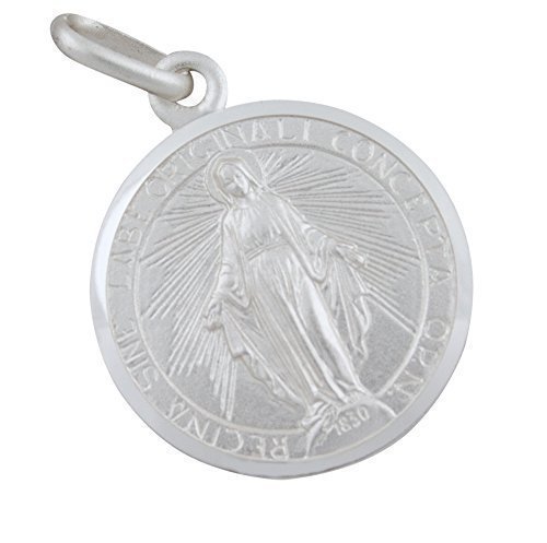 Preisvergleich Produktbild AFP Anhänger Madonna Heilige Maria 925 Sterling Silber AS-429