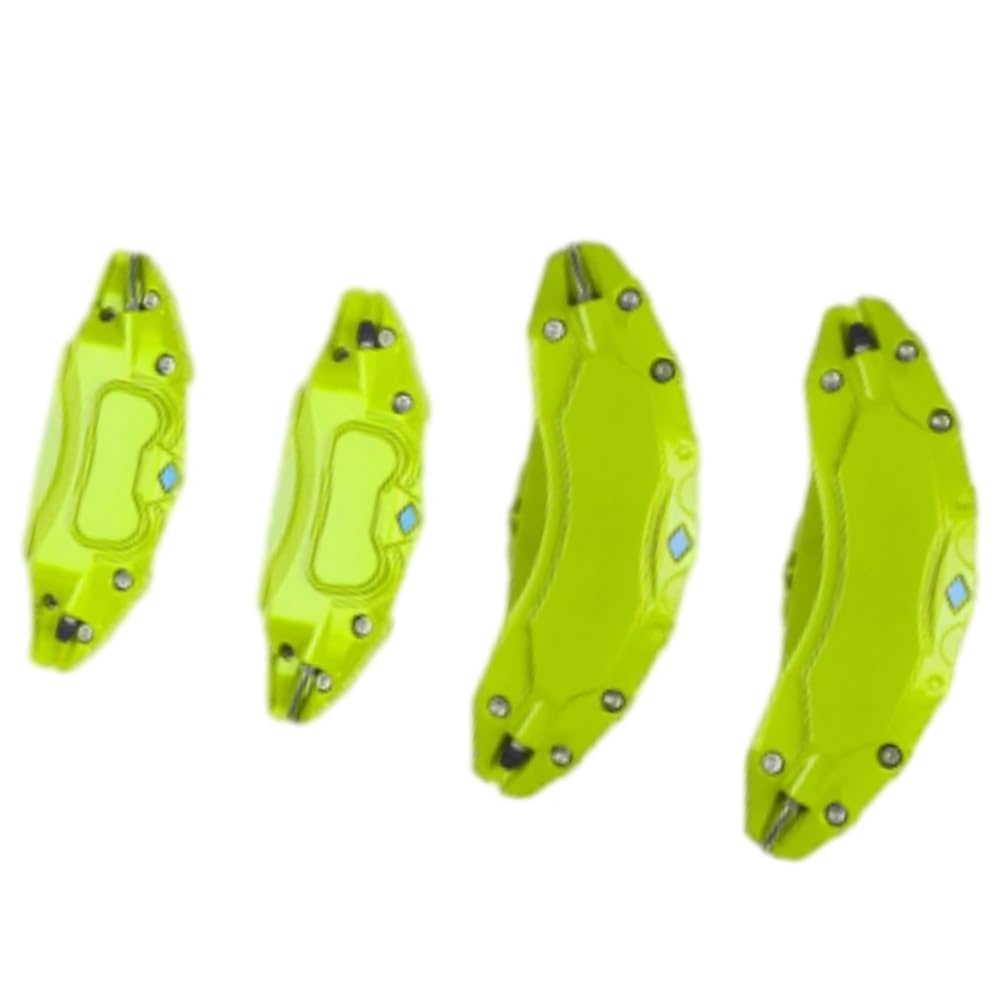 Cubiertas de pinza de aleación de aluminio para buje de rueda de 19 y 20 pulgadas, cubierta de pinza de freno delantera y trasera, color rojo, compatible con Tesla Model Y 2021-2024, compatible