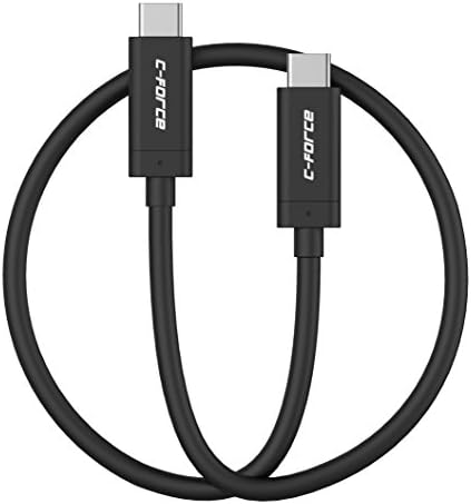 Amazon 国内正規品 C Force Ccjt01 Usb3 1 Usb C To Usb C ケーブル 1m 10gbps 3 0a Nintendo Switch対応 C Force Usbケーブル 通販