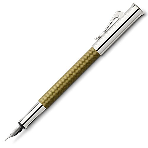 Graf von Faber-Castell, Filler, guilloche olive green, extra fine