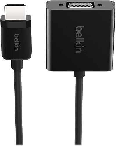 Miniatura 4 de Belkin Adaptador HDMI a VGA con alimentación micro USB y soporte de audio, compatible con Apple TV 4K y la mayoría de televisores