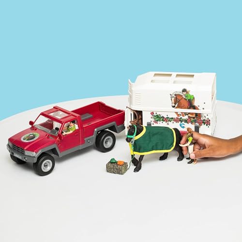 Pick up avec remorque pour cheval SCHLEICH 42346 A partir de Neuf - vue 10