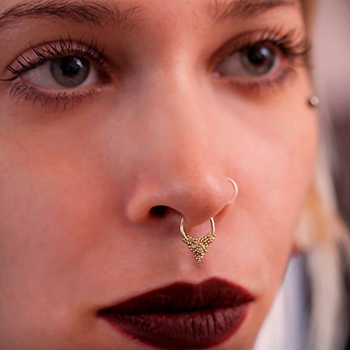 Gold septum piercing Clearance