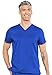 Med Couture Men’s Scrub Set V-Neck Top MC7477 & Straight Leg Pant with Ultra Soft, 2-Way Stretch, Easy Care Fabric MC7779, Royal, M Top/M Pant