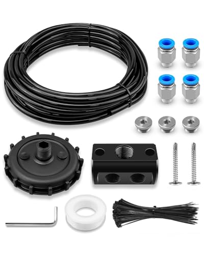 HZSIFU 170112 Differential Breather Kit for Eliminate Air Pressure from Differentials Transmissions Transfer Cases and Other Drivetrain Assembly, 4×4 4WD Accessories Replacement for ARB