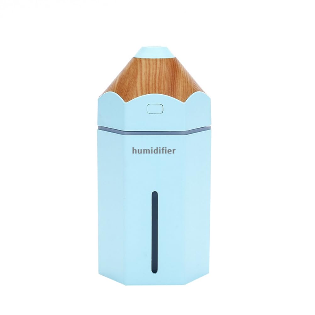 PRETYZOOM Pencil Shape Humidifier USB Rechargeable Small Portable Desktop Humidifier Quiet Operation for Home Office Use Easy to