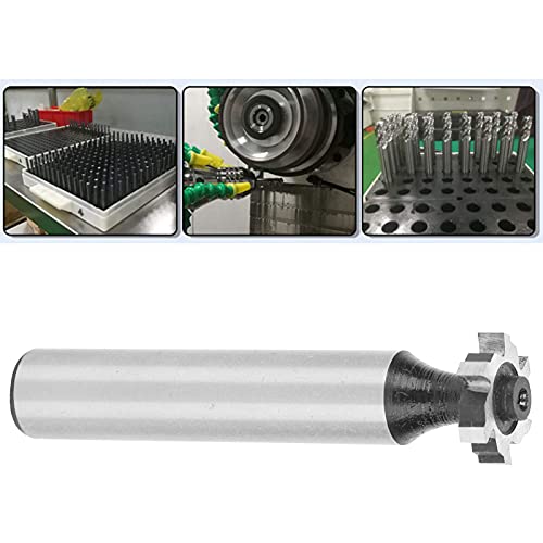 Marhynchus T-Nutfräser, T-Schlitz-Schnitt, 3x13x10 mm, HSS-Schnellarbeitsstahl, 1 Flüte