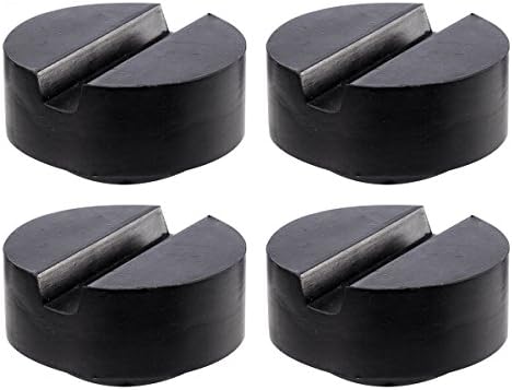 4 Stück Wagenheber Gummiauflagen - 50mm Universal-Pads Für Sicheres Anheben Von Fahrzeugen