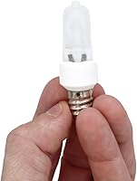 Vista 3 de Technical Precision Bombilla de repuesto KX60FR/E12 JD de 60 W, 120 V, 60 W, T3, Krypton, esmerilada, 2700 K, blanco cálido, 1 paquete