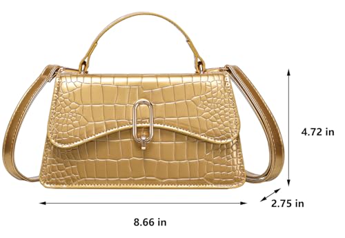 Image of Mini Crossbody Bag for Women, Cute Mini Purse, Ladies Small Top Handle Satchel, Trendy Daily Clutch Purse