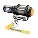 Superwinch 1140230 Black LT4000SR Winch 4,000 lbs, 12 VDC, 3/16 in x 50 ft Synthetic Rope, Sealed Solenoid, 12 ft Handheld Remote and Switch, 1.4 Hp,Holding Brake,166:1 Gear Ratio,Aluminum Hawse