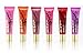 L.A. Girl Glazed Lip Paint Gloss - Super Intense Color & Extra Glossy Finish Full Set of 6 Colors