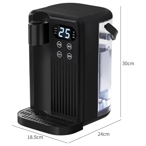 3L Instant Hot Water Dispenser, 2000W Szybkie ogrzewanie, 12 ustawień temperatury i 8 objętości, Szybkie zagotowanie do kawy z herbaty Home Office
