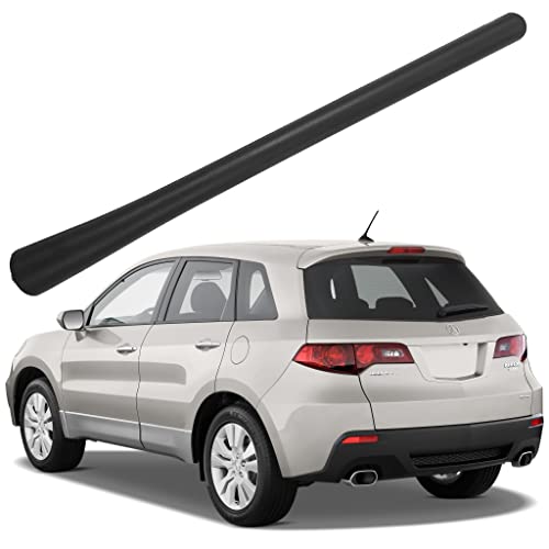 Antena de goma de 6 3/4 pulgadas reemplazo interno de mástil para Acura MDX y RDX