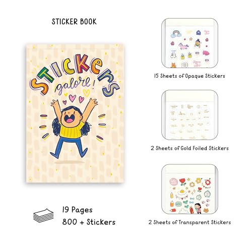 Alicia Souza Ultimate 2026 Planner Trio Set | Valentine’s Day Gift for Her | Romantic Gift for Girlfriend, Wife & Best Friend with Stickers & Pocket friendly| 12-Month Dated Planner with Stickers.