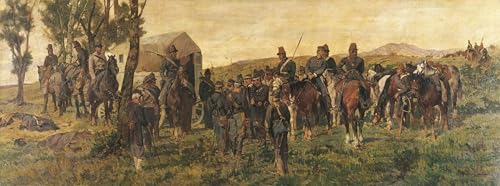Cuadro de Saboya herido en Custoza para coleccionistas de arte histórico militar