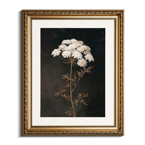 InSimSea Gold Picture Framed Wall Art, Living Room Vintage Dark